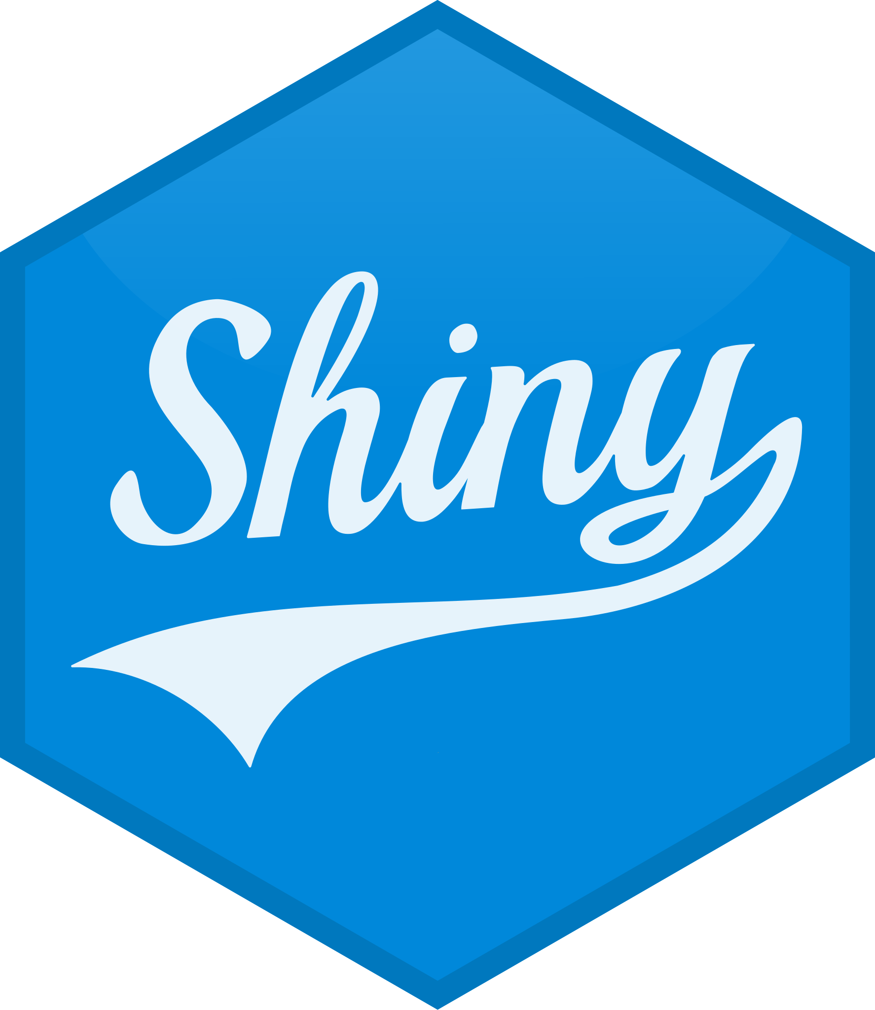 Shiny logo